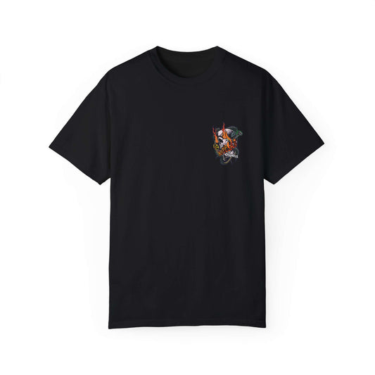 Apocalyptic Skull - Graphic Unisex T-shirt.