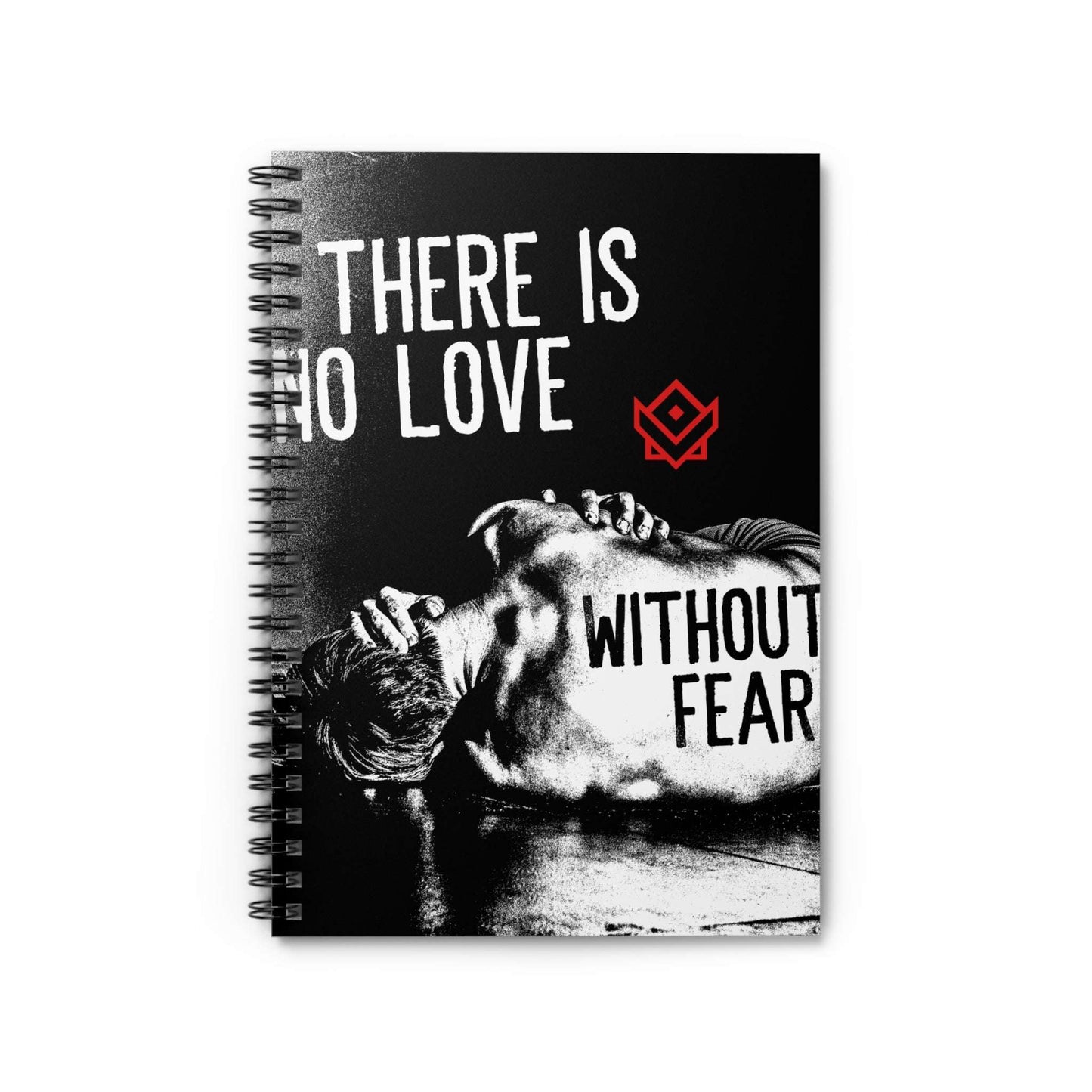 Without Fear - Spiral Notebook Printify