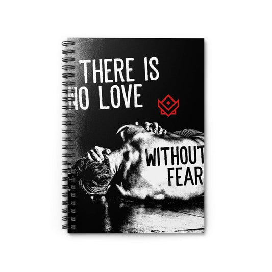 Without Fear - Spiral Notebook Printify