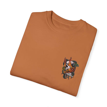 Apocalyptic Skull - Graphic Unisex T-shirt.