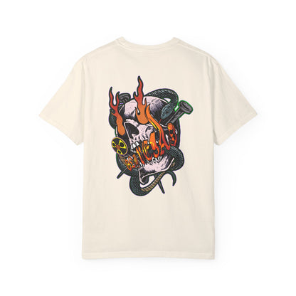Apocalyptic Skull - Graphic Unisex T-shirt