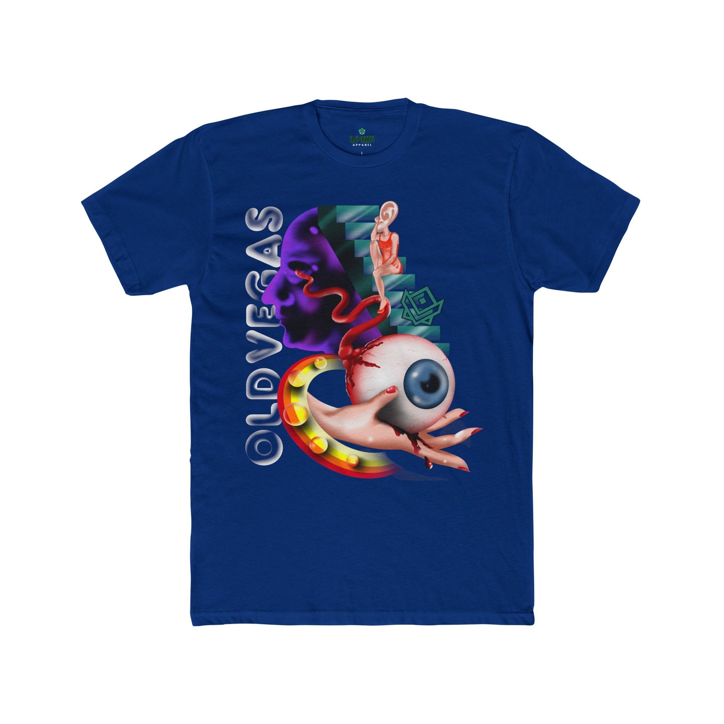 Fractured Perception - Next Level 3600 T-shirt - OLD VEGAS