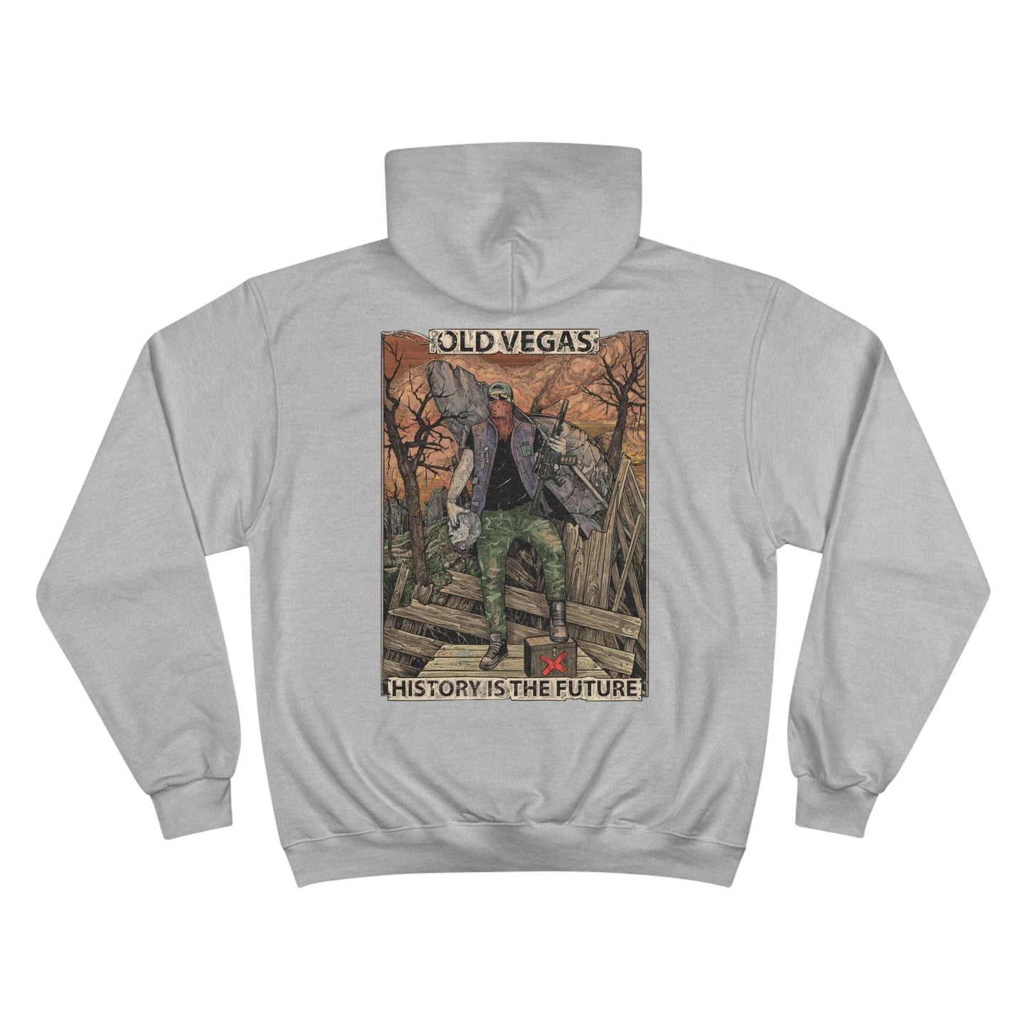 Unisex Champion Hoodie - History is the Future.