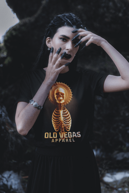 Golden Skeleton - Graphic T-shirt