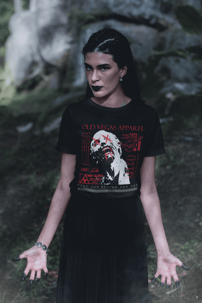 Zombie Red Alert - Graphic T-shirt - OLD VEGAS