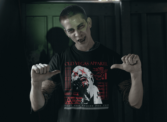 Zombie Red Alert - Graphic T-shirt - OLD VEGAS