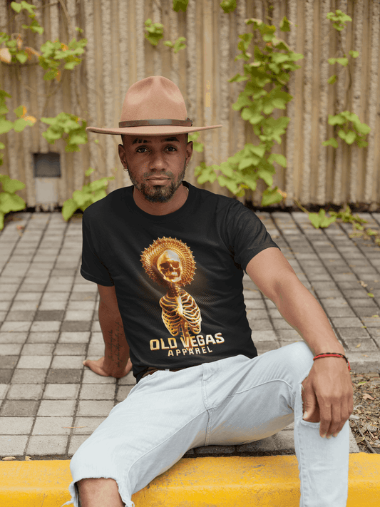 Golden Skeleton - Graphic T-shirt