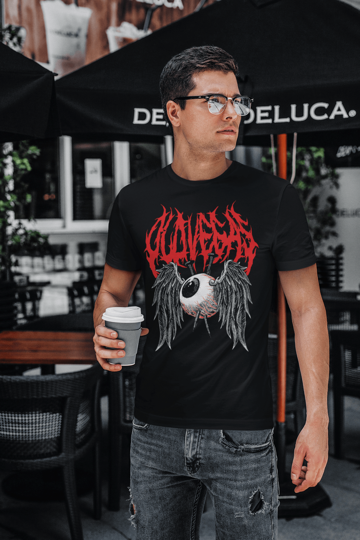 Dead Eyes - Graphic T-shirt - OLD VEGAS