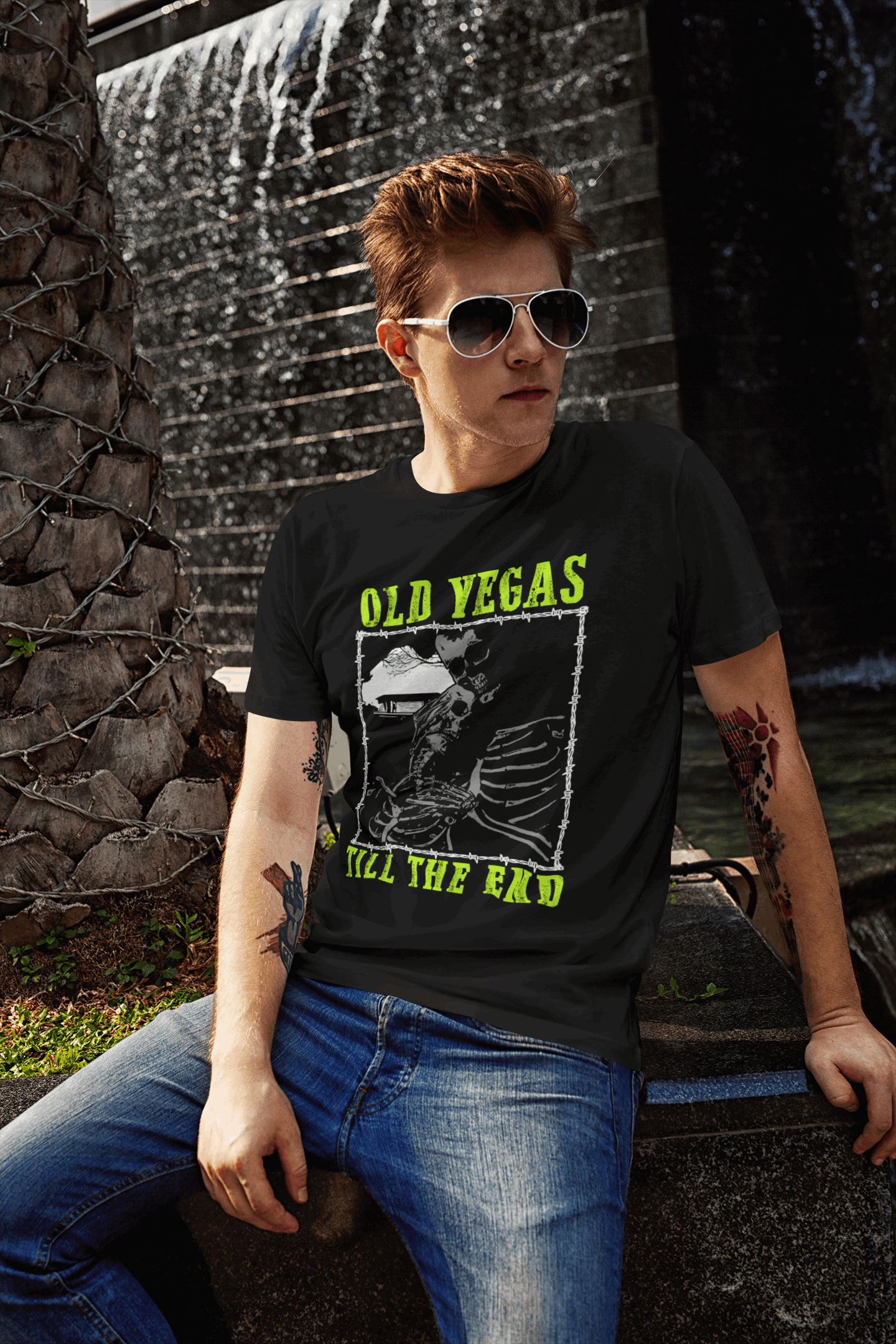 Till the End - Graphic T-shirt - OLD VEGAS